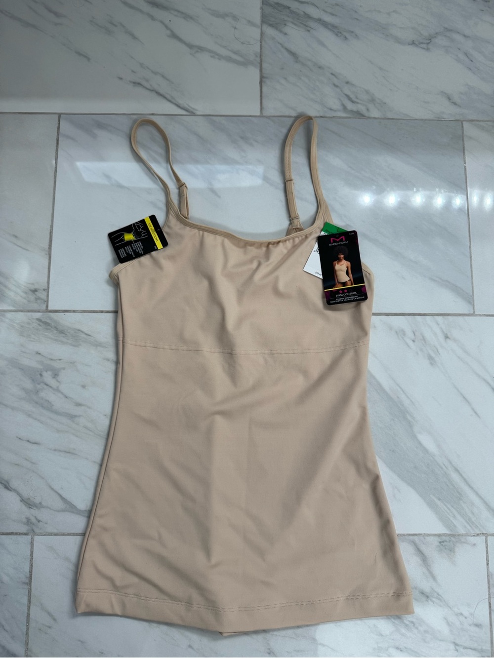 Maidenform Firm Control Shaping Camisole Nude Size L New With Tags